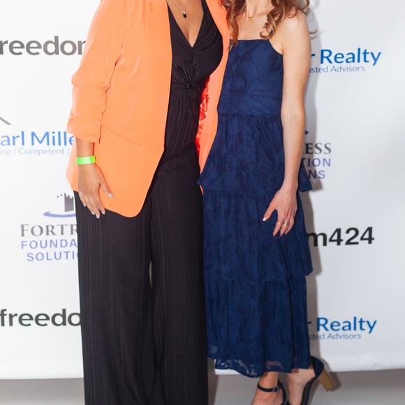 Lulu’s Navy Blue Floral Tiered Dress - XS - Picture 7 of 7